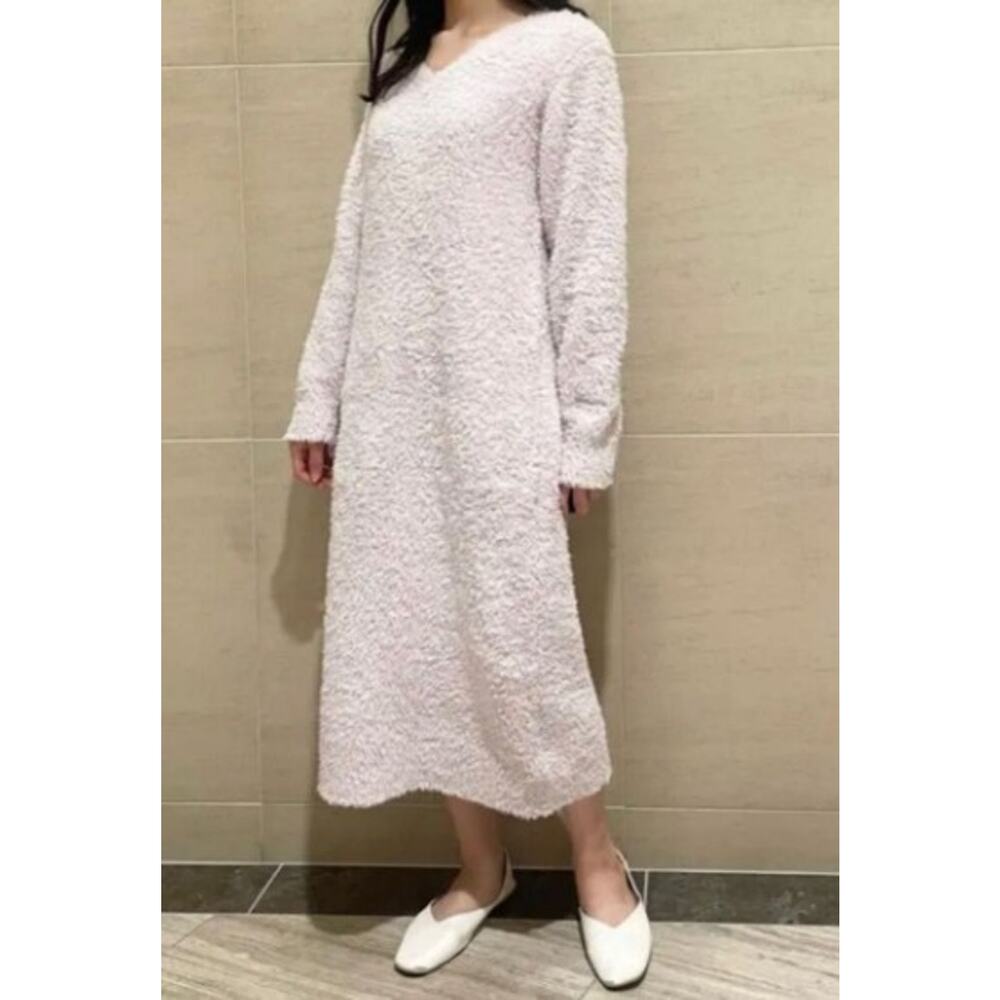 Gelato Pique Dress Fluffy Soft Cozy Shoujo Girl Pajamas Loungewear Sleep V-Neck - Picture 3 of 14